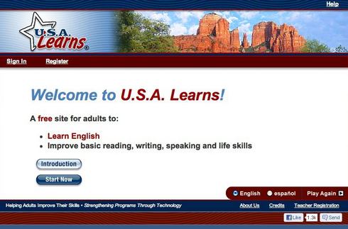 미국생활을 주제로 한 무료 영어학습 사이트 USA Learns