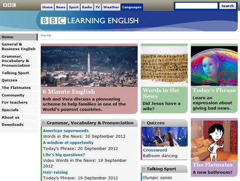 수준 높은 무료 영어 학습 사이트 BBC Learning English