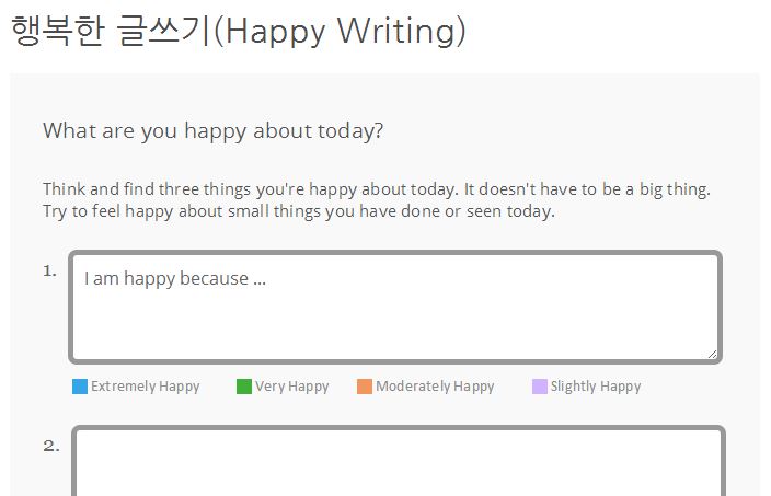 happy writing